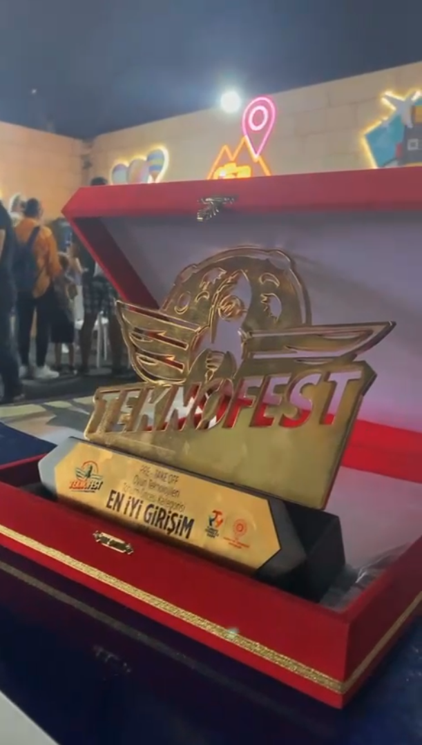 Teknofest İzmir En İyi Girişim Ödülü