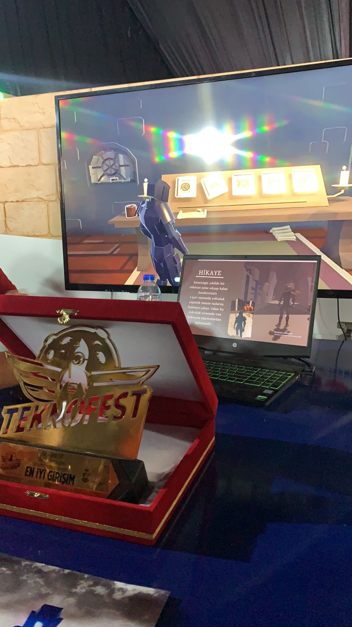 Teknofest İzmir En İyi Girişim Ödülü ve Standımız